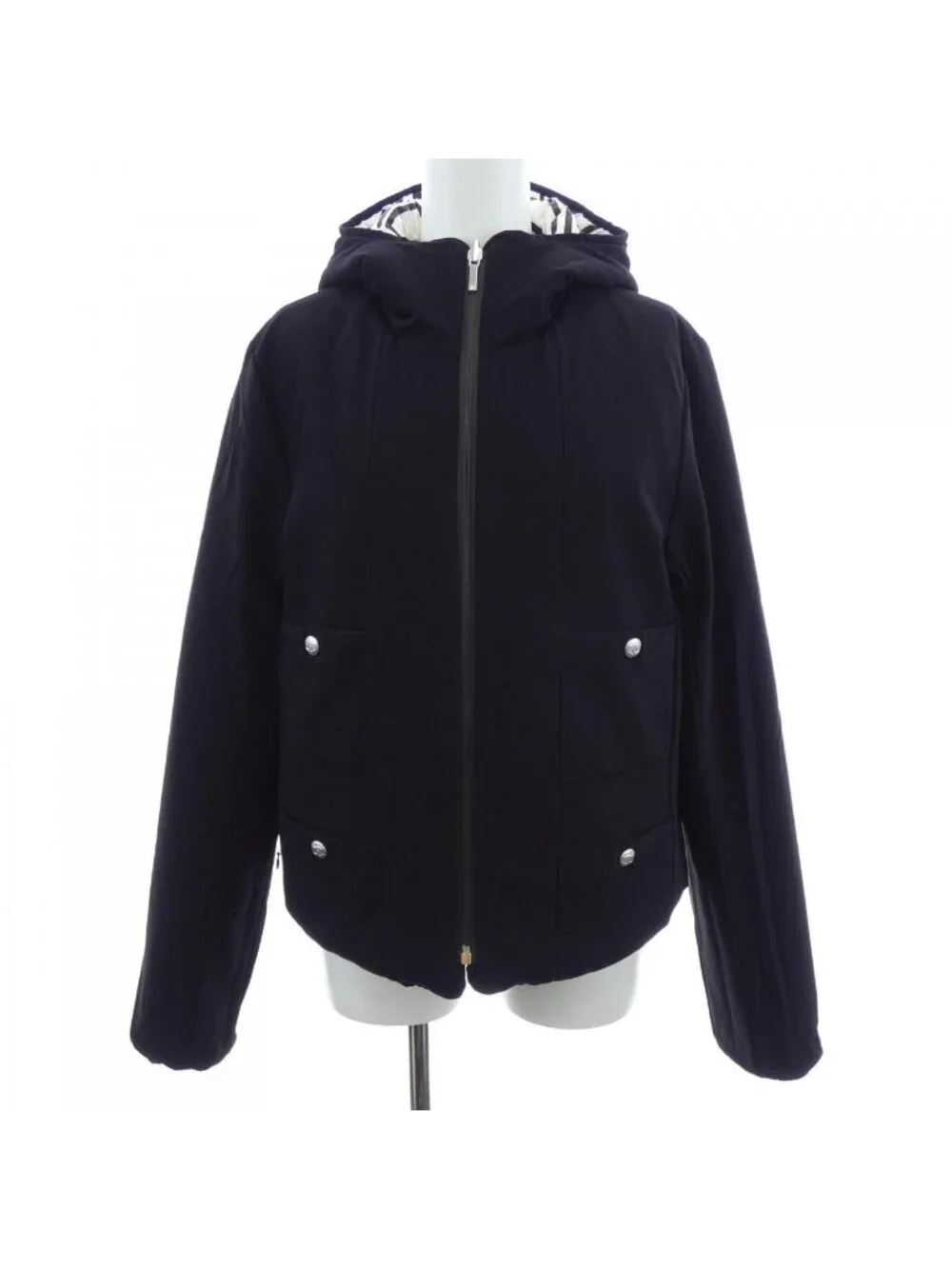 Chanel Down Jacket Black